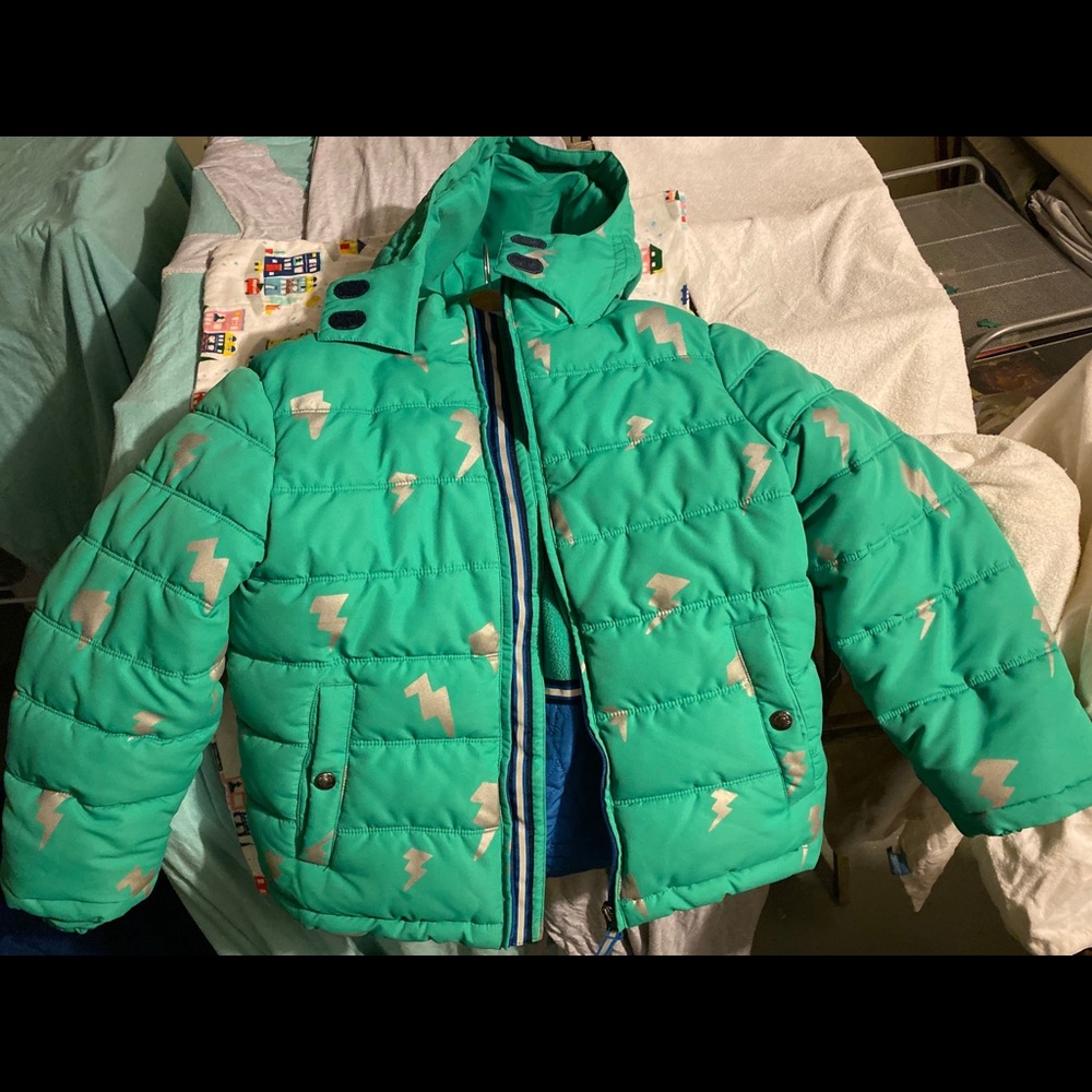 Mini Boden puffer coat